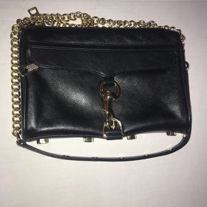 Rebecca Minkoff Black Crossbody Mini Mac